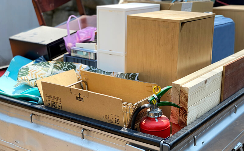 不用品回収の軽トラ積み放題プラン